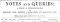 [Gutenberg 38864] • Notes and Queries, Vol. IV, Number 103, October 18, 1851 / A Medium of Inter-communication for Literary Men, Artists, Antiquaries, Genealogists, etc.